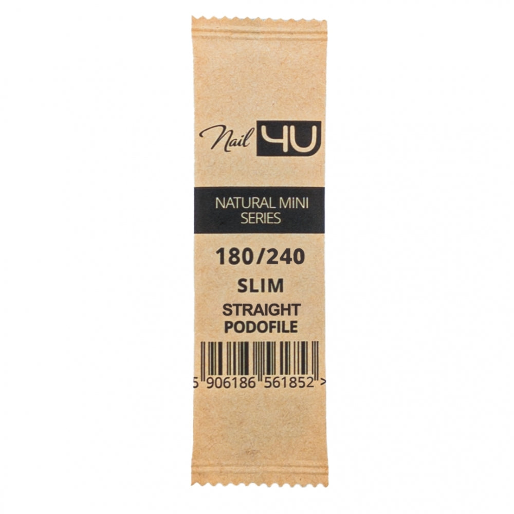 Lima Podofile Slim Reta 180/240 | 50 Unidades | Nail4U