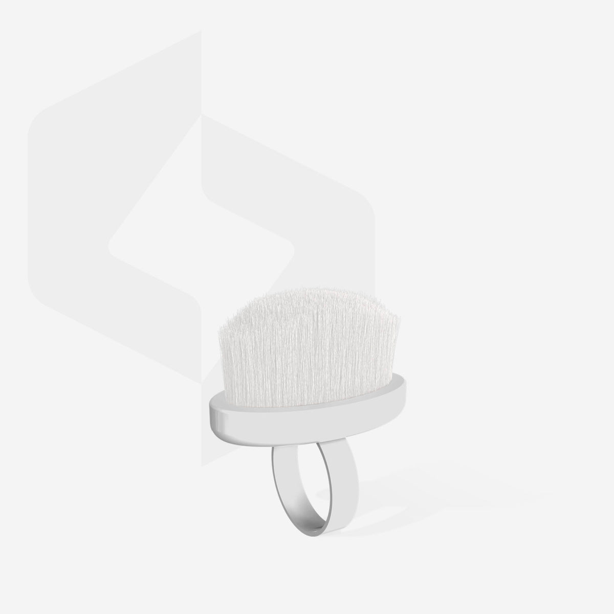 Pincel para manicure em formato de anel EXPERT 03 para remoção de poeira (mini) (10 unidades)