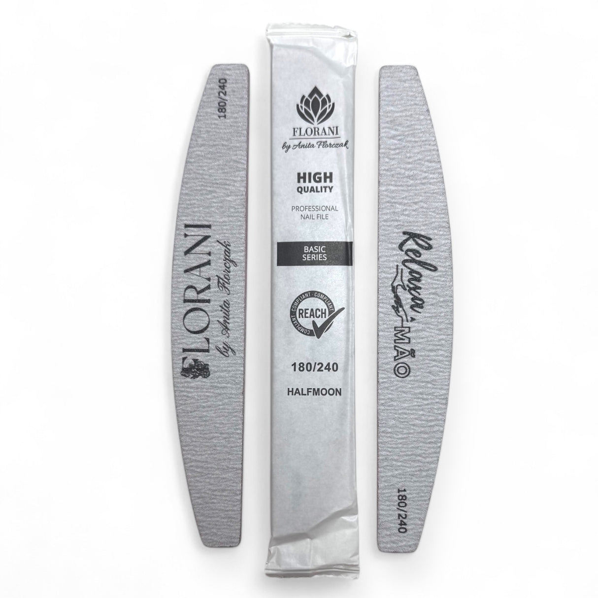 Limas Descartáveis 180/240 " Relaxa a Mão" Meia-Lua