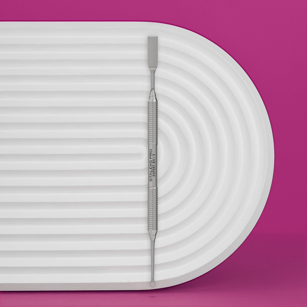 Empurrador de Cutículas EXPERT 51 TIPO 1 (empurrador reto plano e empurrador em anel)