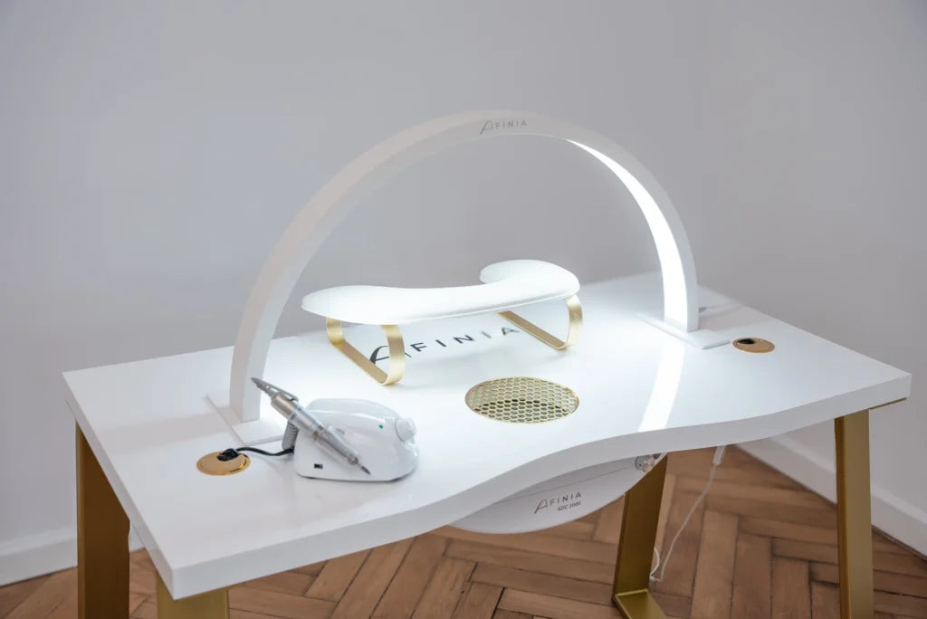 Apoio de mão Afinia Luna - Creme