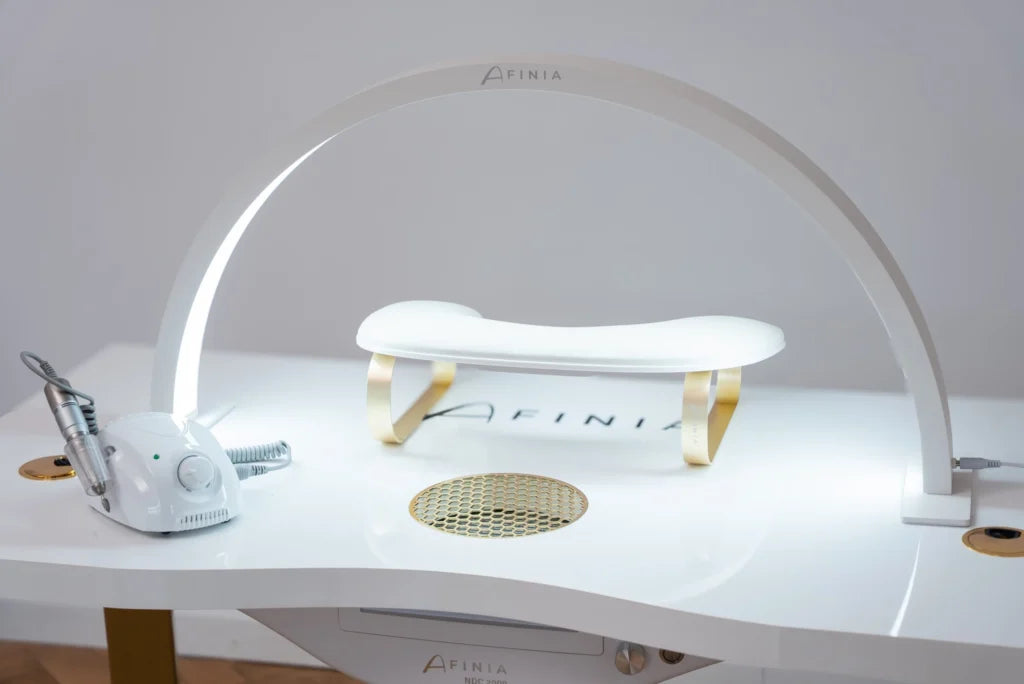 Apoio de mão Afinia Luna - Creme