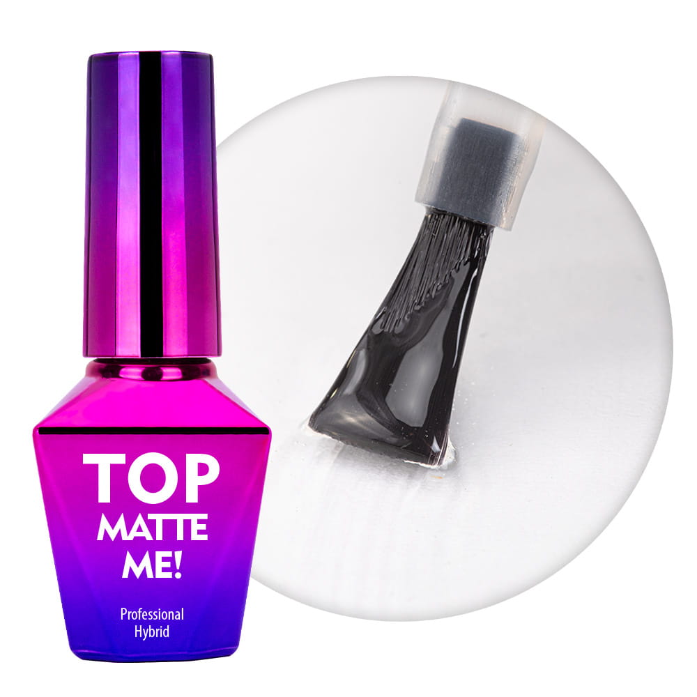 Top Coat Fosco Sem Goma - MollyLac Matte Me 10g