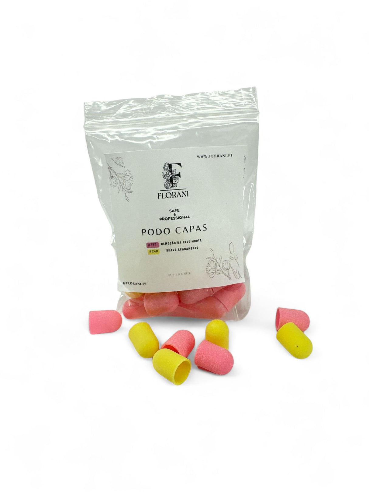 Podo Capas - Lixas descartável de Pedicure 20unid.