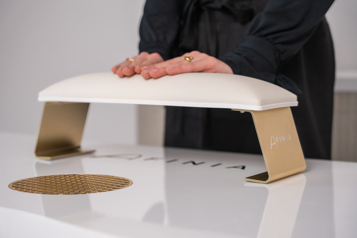 Apoio de mão Afinia Comfort - Branco