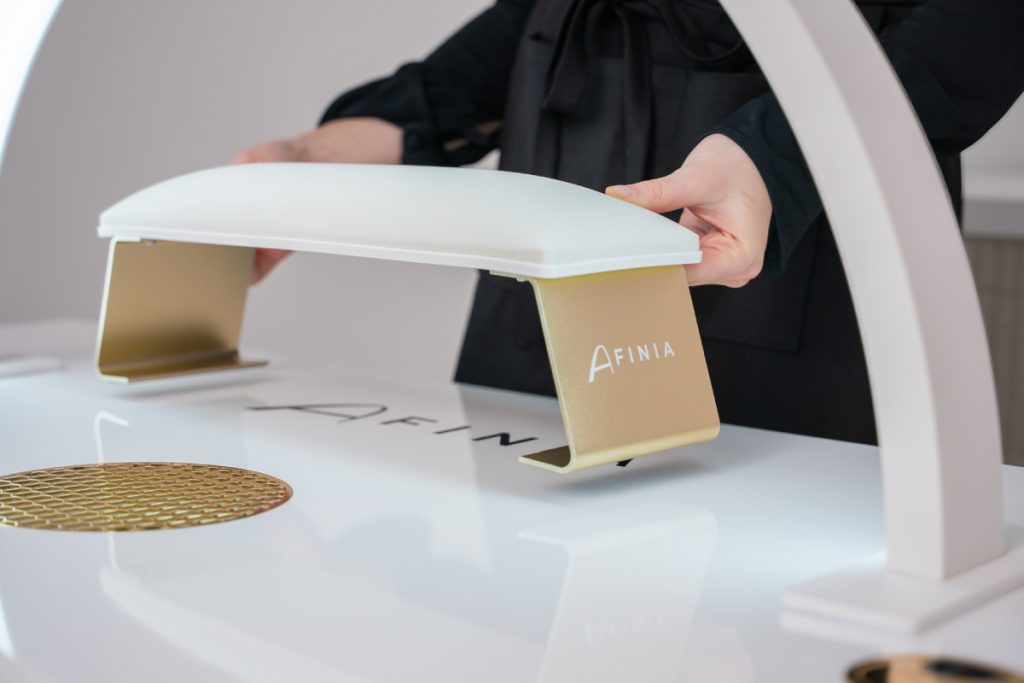 Apoio de mão Afinia Comfort - Branco