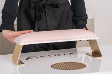 Apoio de mão Afinia Comfort - Rosa