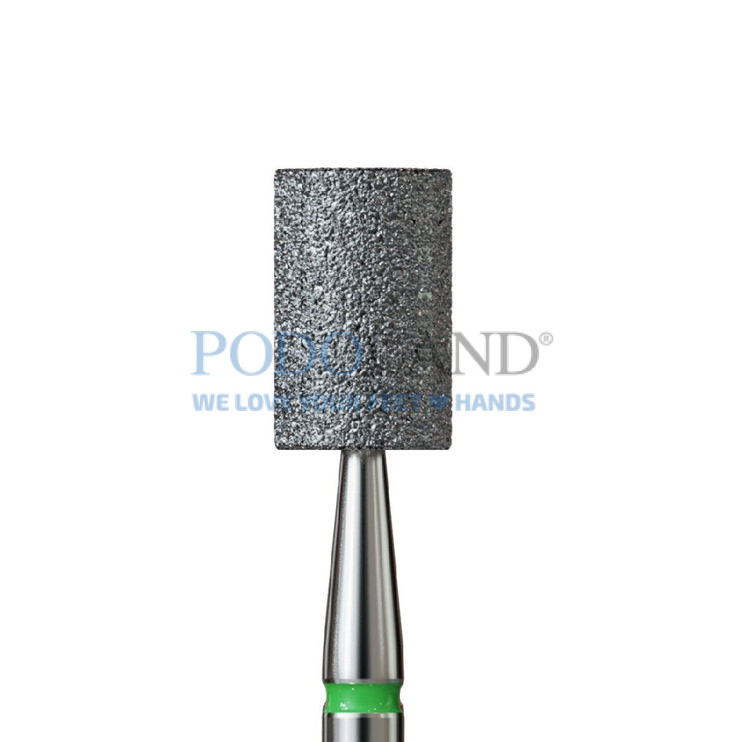 Ponteira Cilíndrica Diamante Verde 5mm