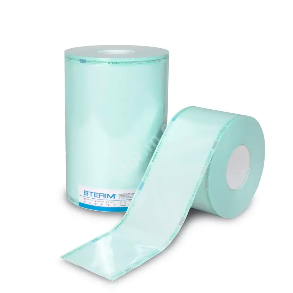 STERIM® Rolos/Mangas Papel-Filme Planos para Esterilização (Sem Fole) 150mm x 200mm