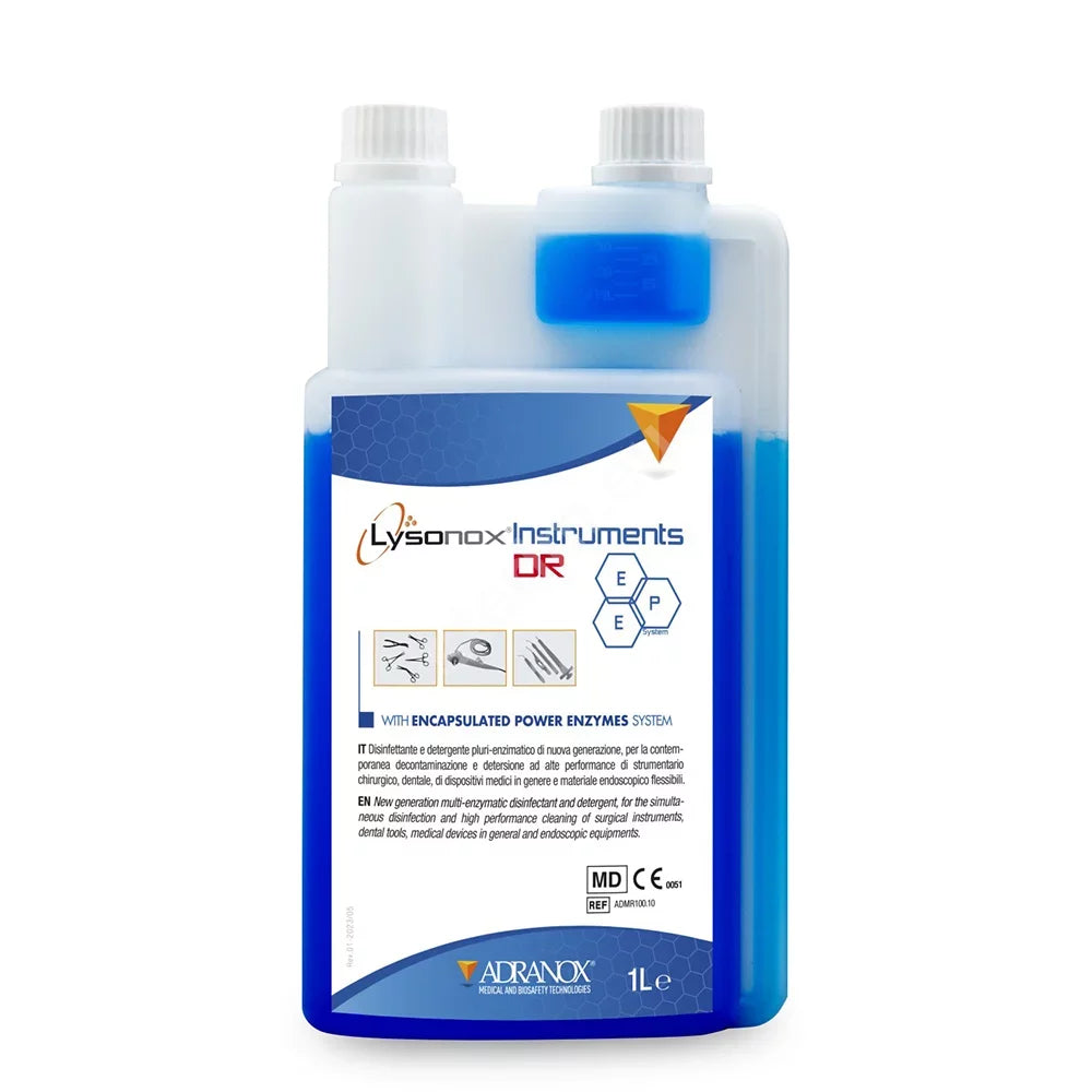 Lysonox Instruments DR - Líquido Desinfetante e Detergente para Limpeza Ultrassónica