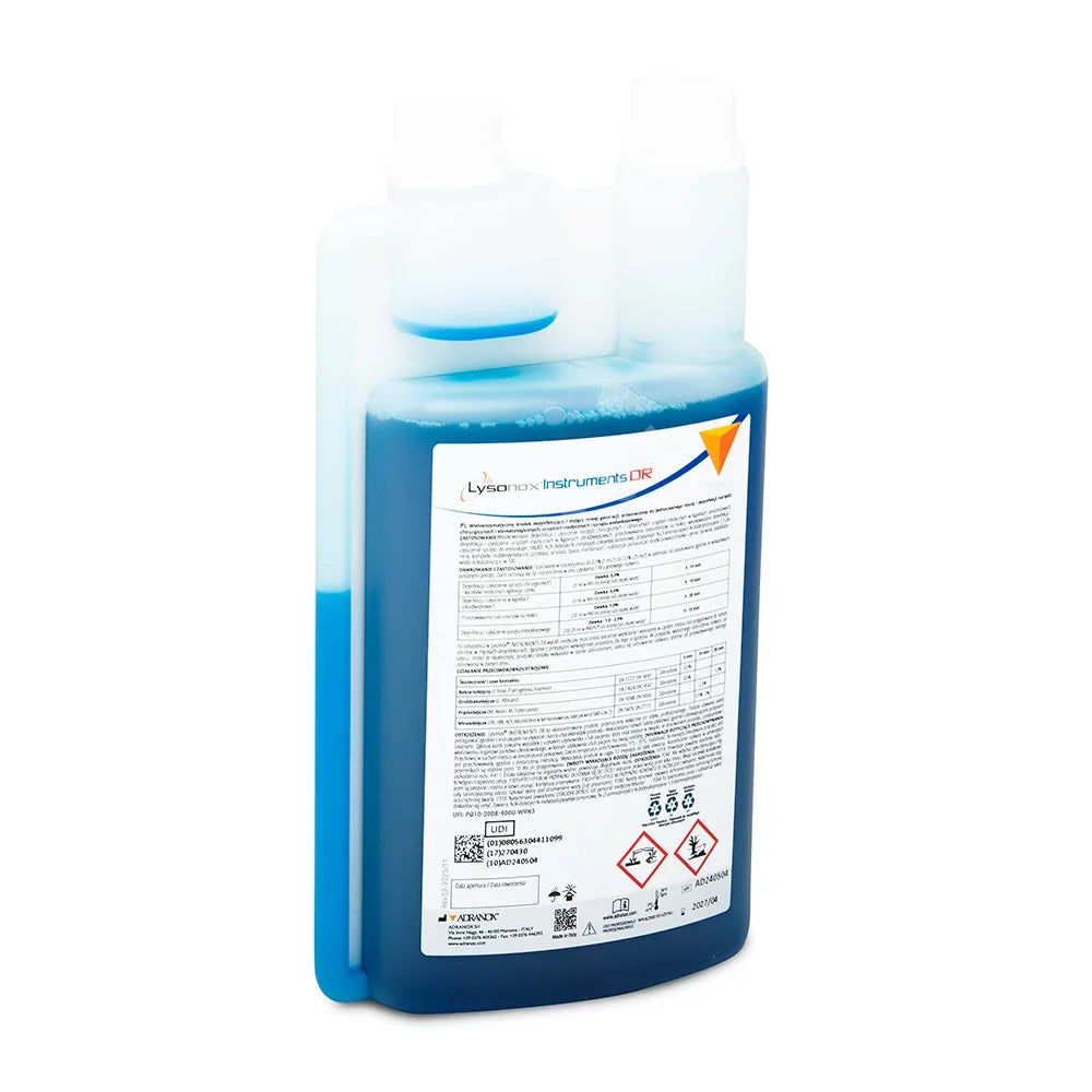 Lysonox Instruments DR - Líquido Desinfetante e Detergente para Limpeza Ultrassónica