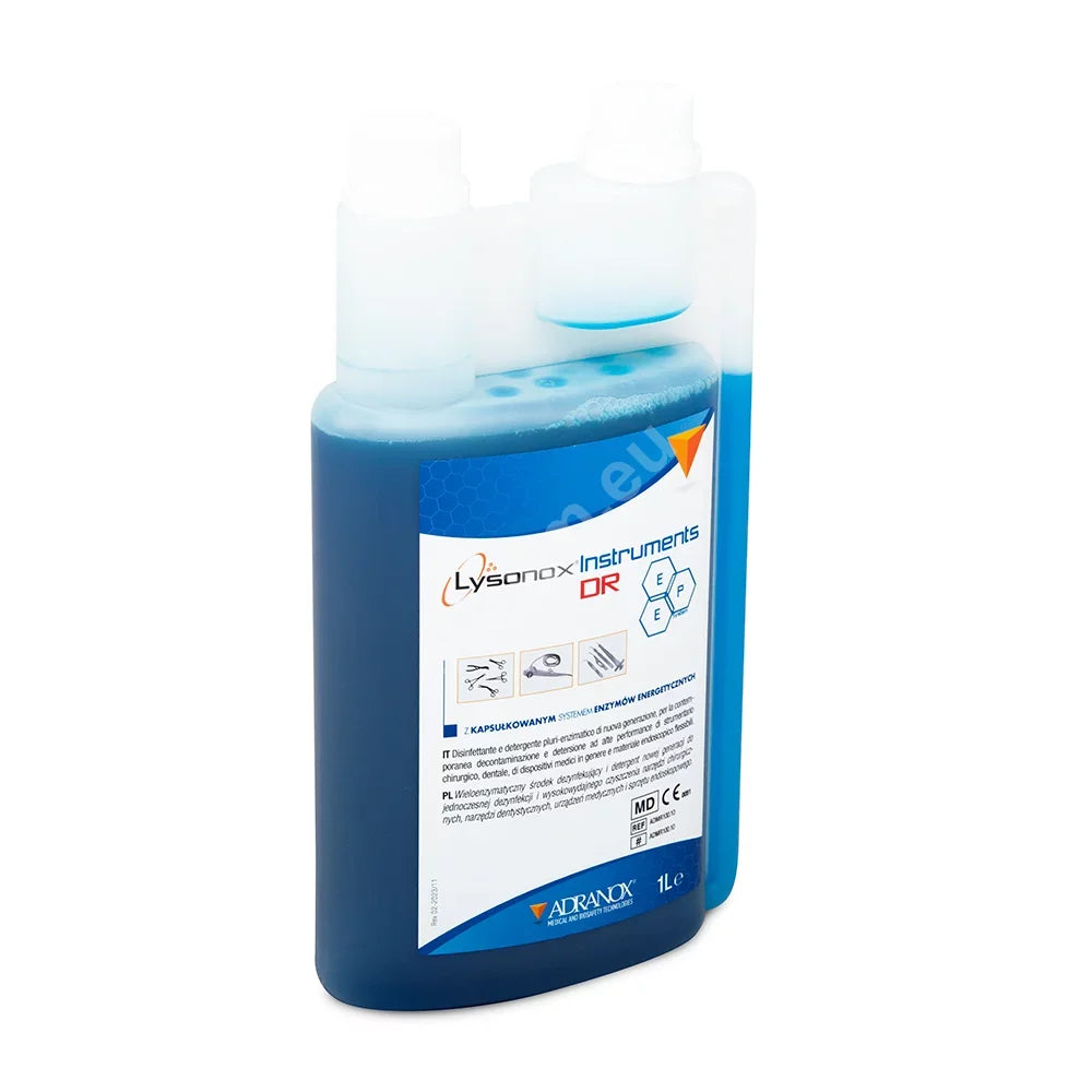 Lysonox Instruments DR - Líquido Desinfetante e Detergente para Limpeza Ultrassónica