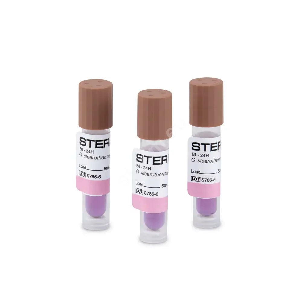 STERIM® Testes Biológicos em Ampola para Esterilização a Vapor (Resultados em 24h) 25 unid.