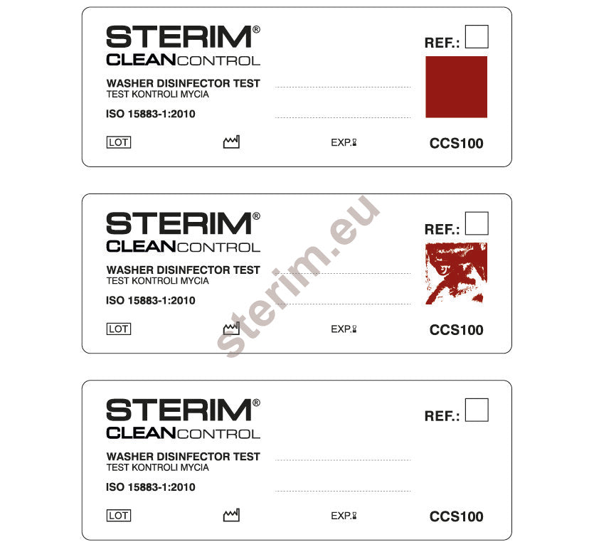 Testes de Controlo de Lavagem CLEAN CONTROL – 100 unid. | STERIM®