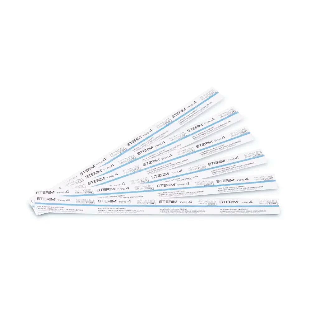 STERIM® Testes Químicos Tipo 4 para Controlo de Esterilização a Vapor - 1000 unid.