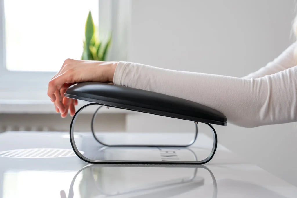 Apoio de mão Afinia Luna - Preto