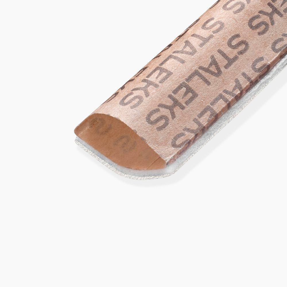 Limas papmAm descartáveis brancas (camada de espuma macia) EXPERT Grão #100 (25 unidades)