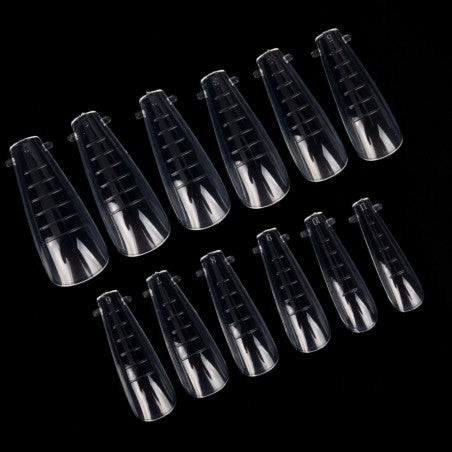 Moldes F1 para Construção de Unhas com Medidas MollyLac Ballerina YQ-3 – 120 unid.