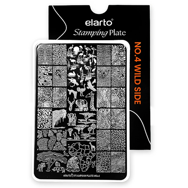 Placa de estampagem nº 4 Wild Side
