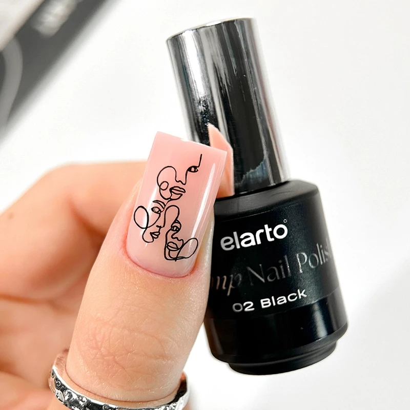 Verniz para Stamping 02 - Preto 7ml