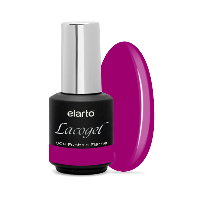 Verniz Gel Lacogel Fuchsia Flame 804 - 7ml