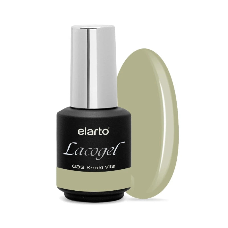 Verniz Gel Lacogel Khaki Vita 633 - 7ml