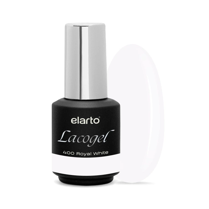 Verniz Gel Lacogel Royal White 400 - 7ml