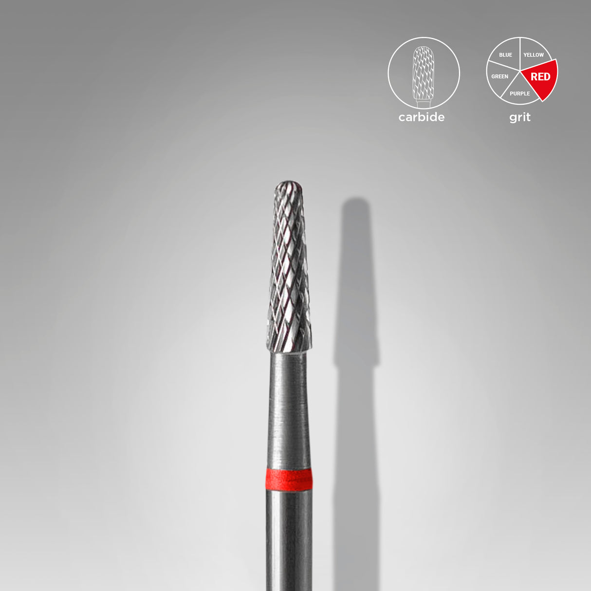 Carbide Cone Vermelho - EXPERT