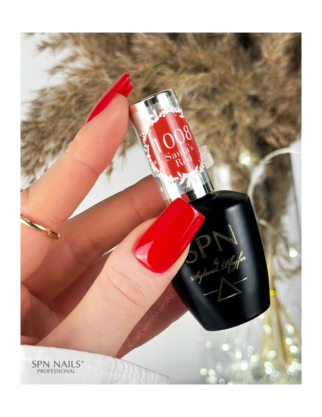 1008 Santa's Red UV LaQ 8ml