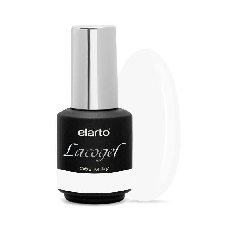 Verniz Gel Lacogel Milky 568 - 7ml