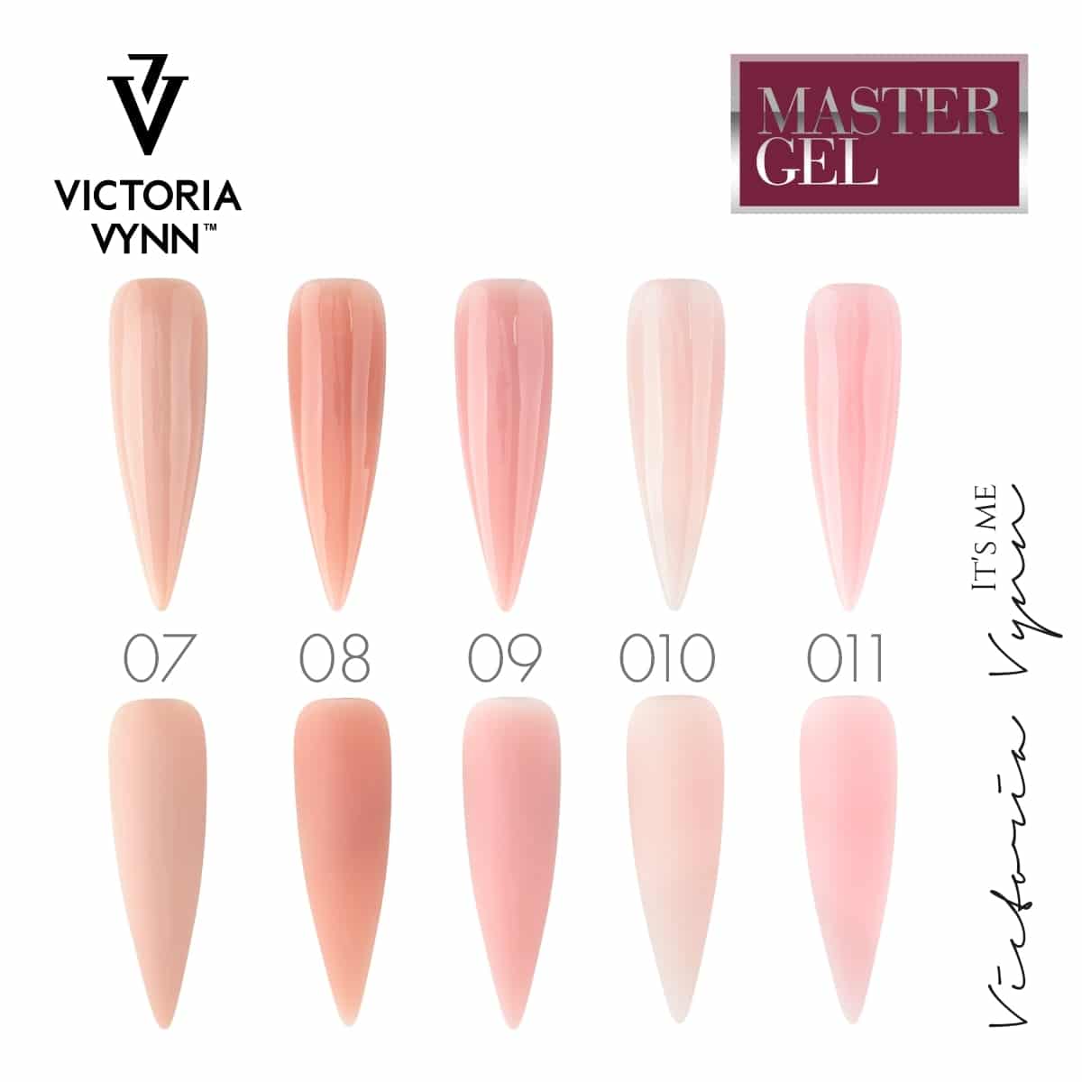 Master Gel 09 Cover Rose - Victoria Vynn 60g