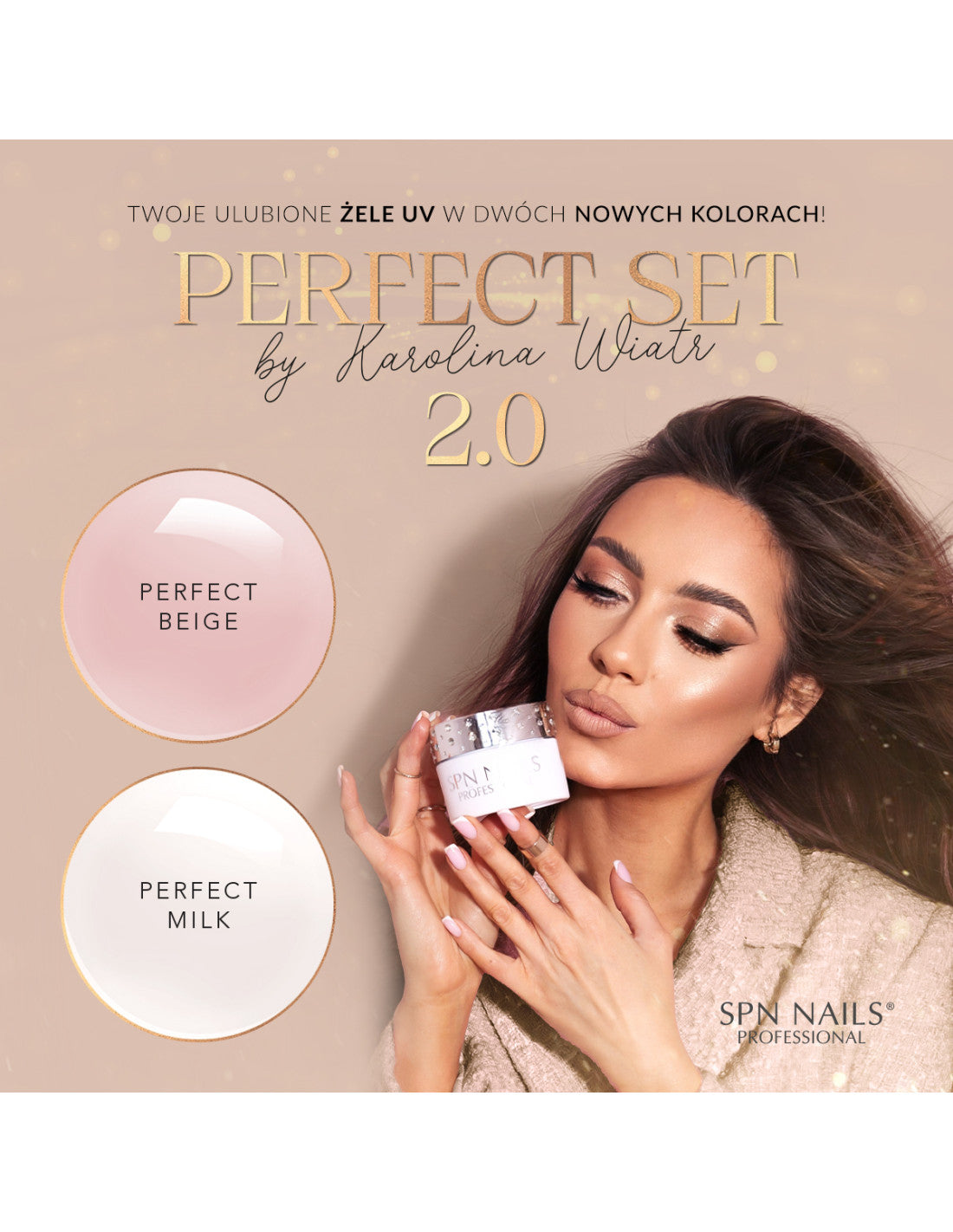 Perfect Beige Gel SPN by Karolina Wiatr 50g