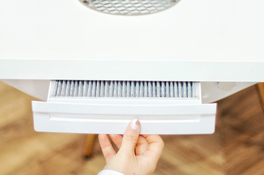 Aspirador unhas AFINIA NDC 2000 | Aspirador de Unha | Aspirador de pó | Aspirador de Mesa Manicure