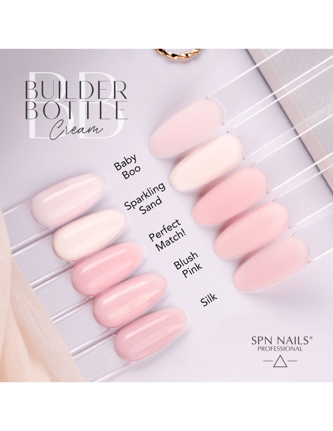 Builder Bottle Cream - Blush Pink 10ml