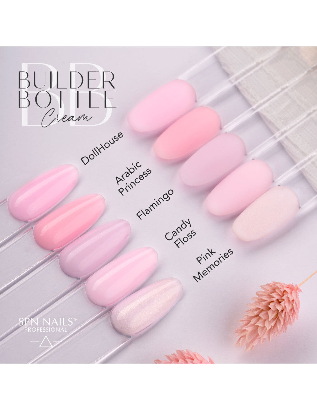 Builder Bottle Cream - Pink Memories 10ml