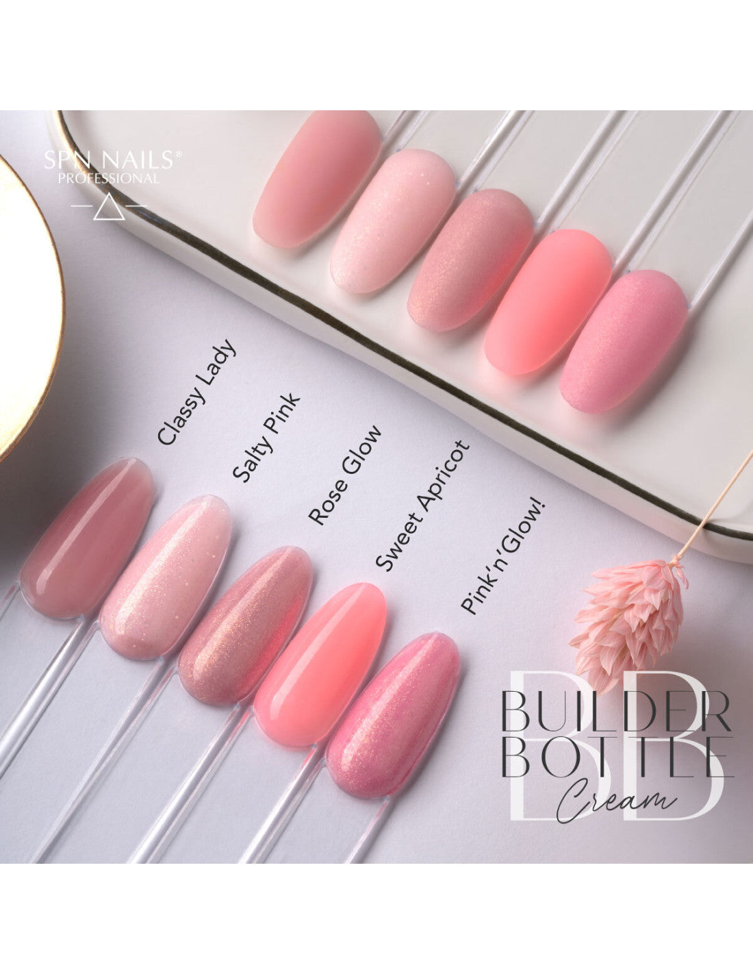 Builder Bottle Cream - Pink 'n' Glow! 10ml