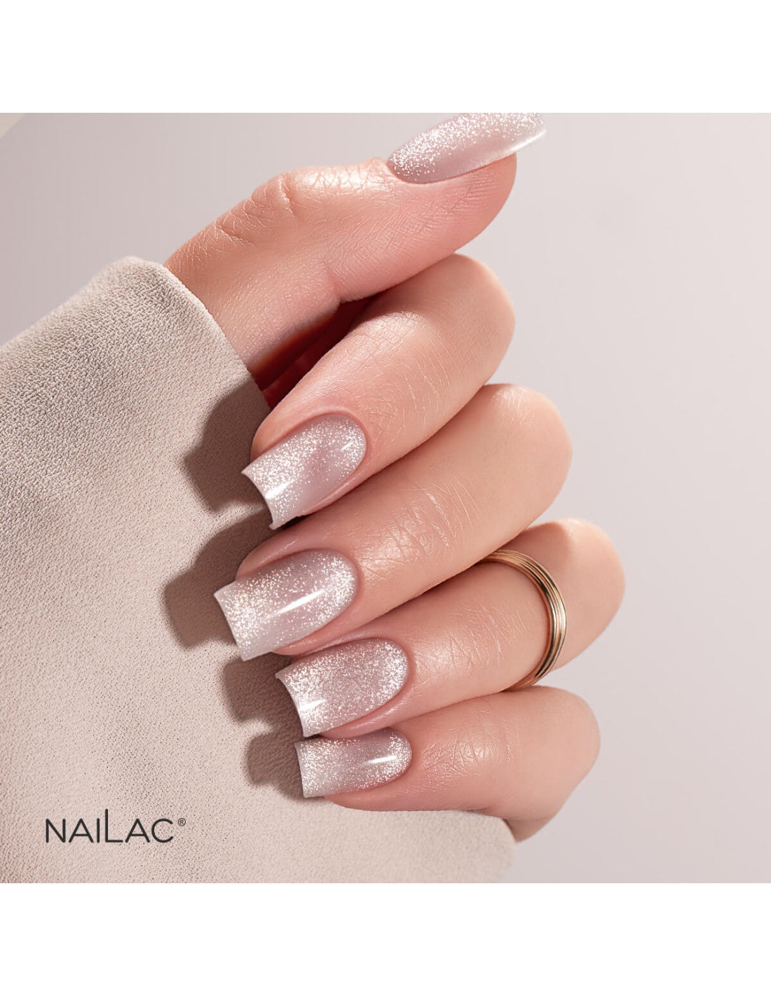 Top Coat Cat Eye Sparkle Top Nailac 7ml