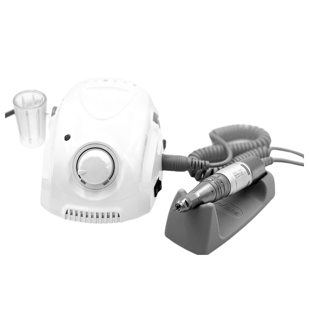 Broca de Unhas MARATHON 3 Champion + Caneta H200 | Lima Elétrica Profissional para Manicure e Pedicure