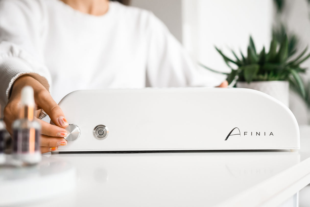 Aspirador unhas AFINIA Portátil | Aspirador de Unha | Aspirador de pó | Aspirador para unhas | Aspirador para mesa de manicure
