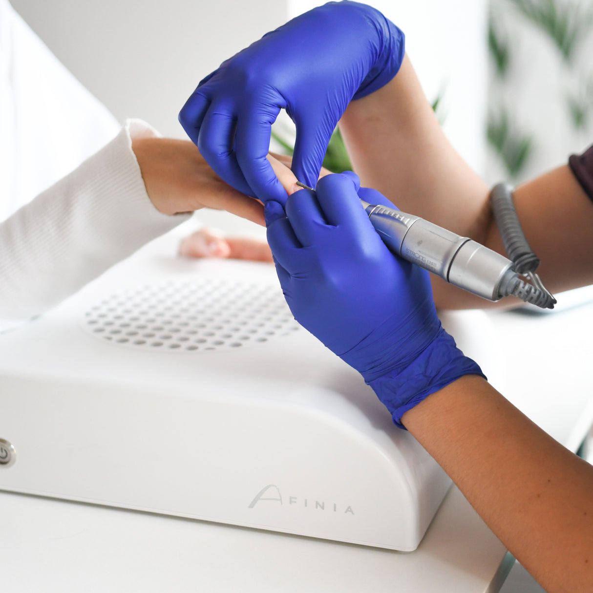 Aspirador unhas AFINIA Portátil | Aspirador de Unha | Aspirador de pó | Aspirador para unhas | Aspirador para mesa de manicure
