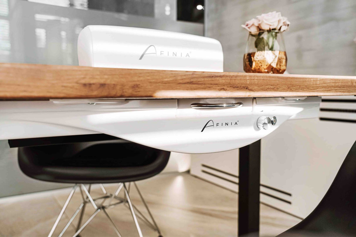 Aspirador unhas AFINIA NDC 1000 | Aspirador de Unha | Aspirador de pó | Aspirador de Mesa Manicure