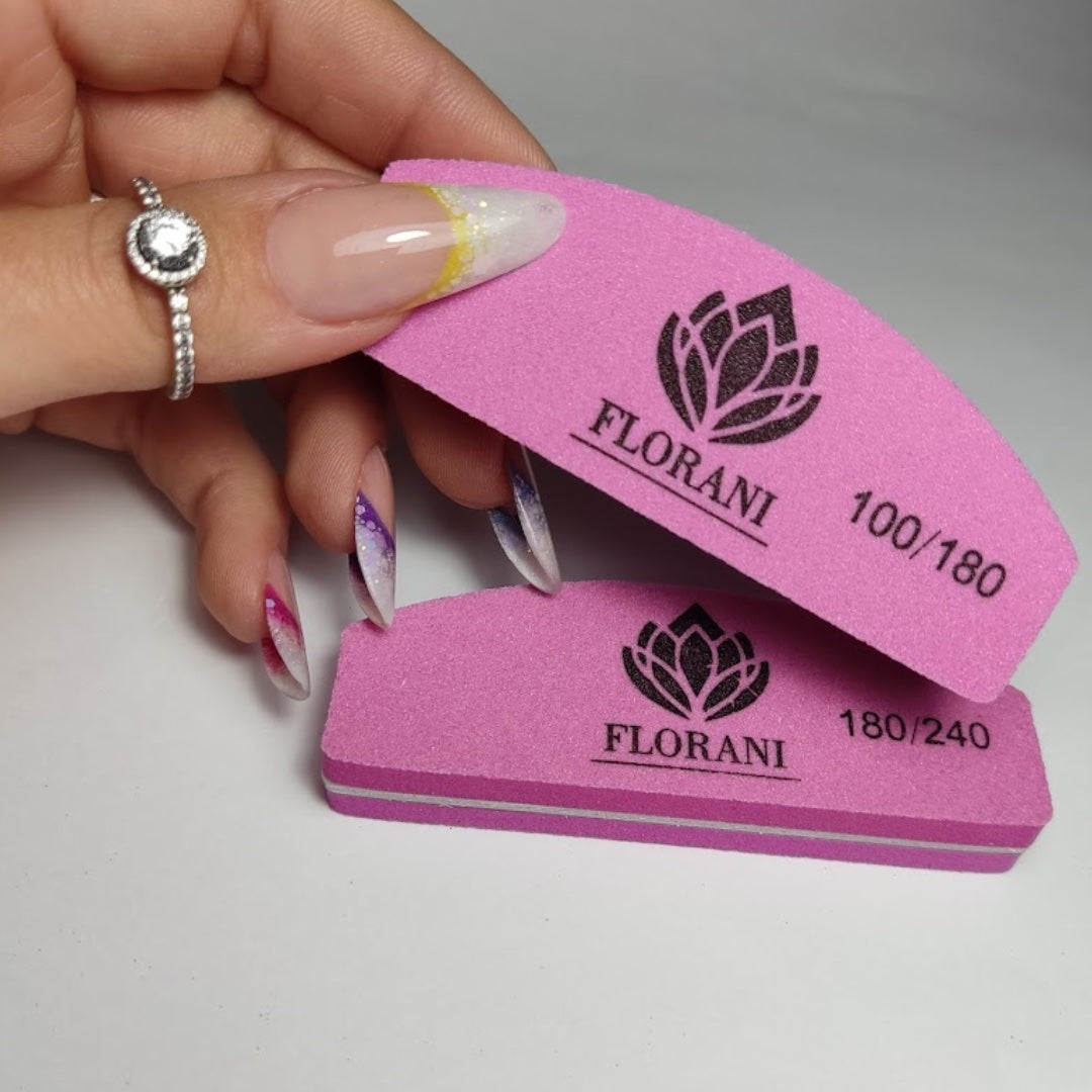 Buffer Rosa Mini - Grão 100/180