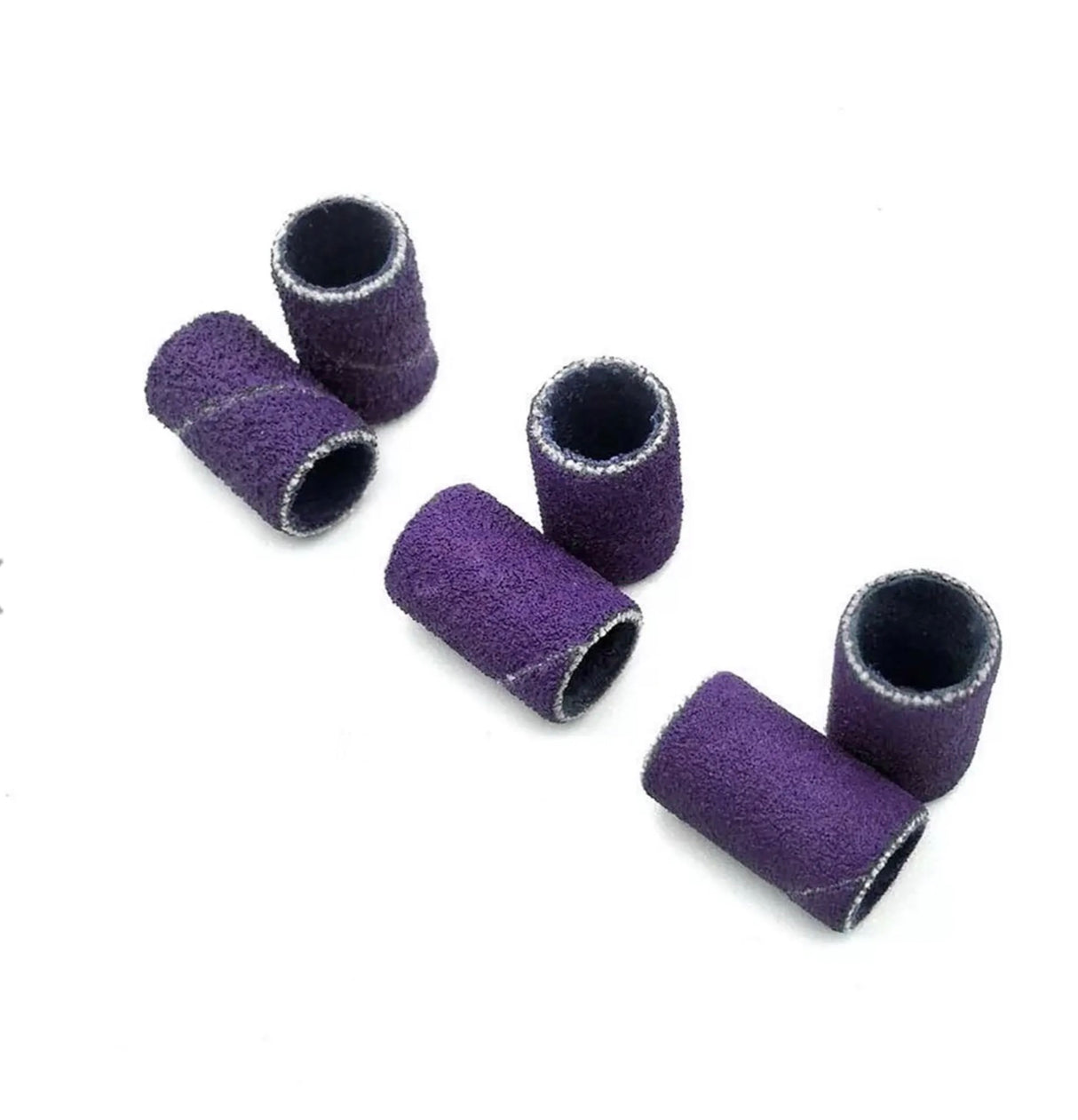 Lixa Descartável para Broca #150 - Tamanho REGULAR 6mm - 100 un. | Recargas de lixamento de unha | Bandas de lixar unhas