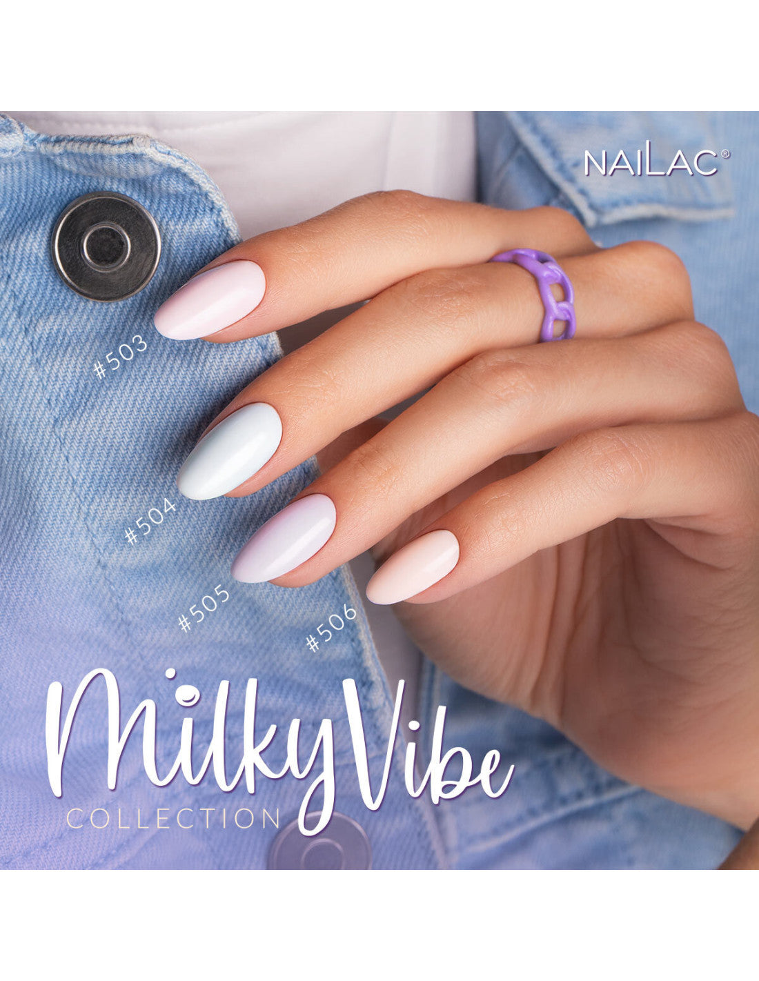 #502 Hybrid polish NaiLac 7ml