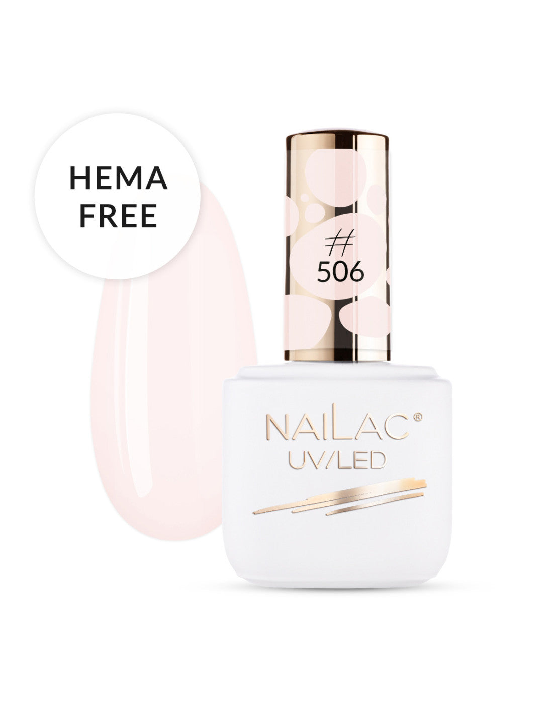 #506 Hybrid polish NaiLac 7ml