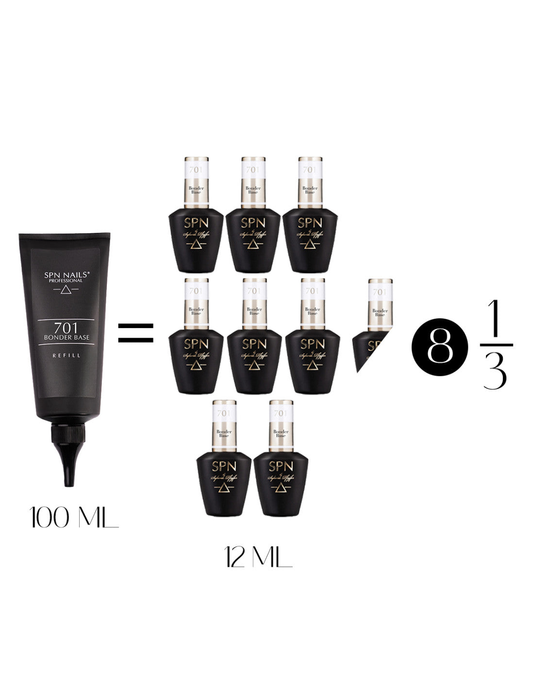 701 Bonder Base UV LaQ - Refill 100ml