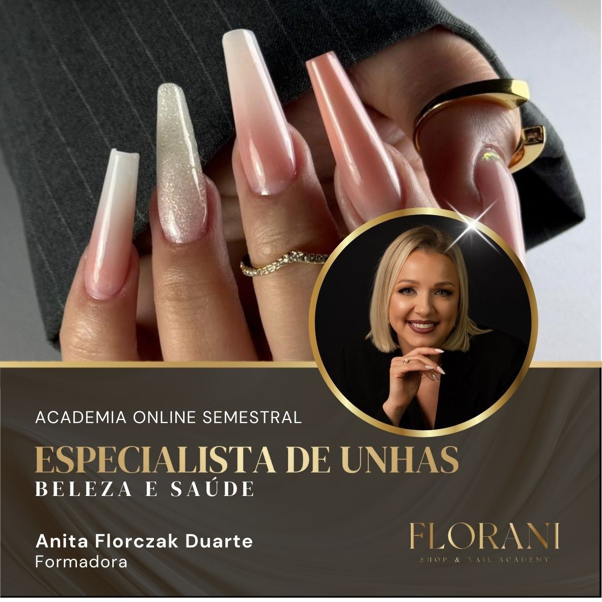PRÉ- LANÇAMENTO ! Academia Semestral de Estilização de Unhas (ONLINE)