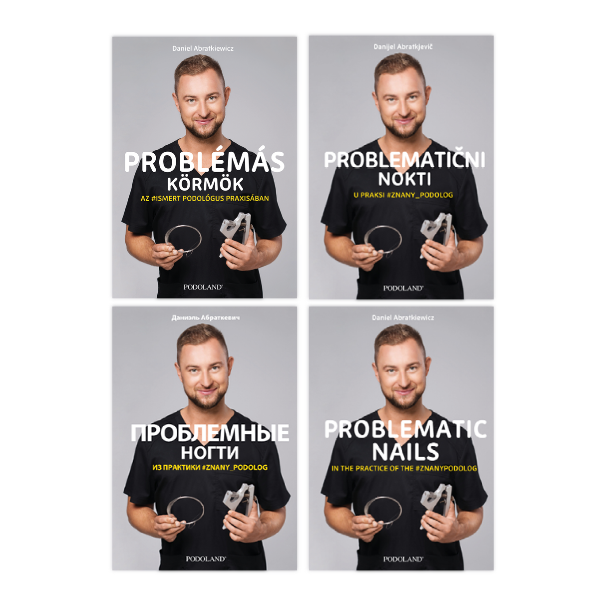 Livro " Problematic Nails " by Daniel Abratkiewicz