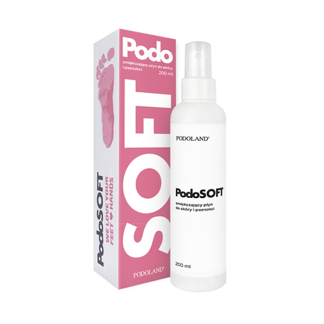PodoSoft líquido suavizante para a pele e unhas 200 ml