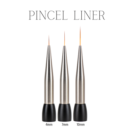 Ponta do Pincel Nail Arte Treços Finos Liner - 4mm